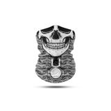 Motobros Piston Kurukafa Desenli ile uyumlu Dikişsiz Dijital Baskı Baf Buff Bandana Boyunluk Tek Ebat