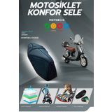 Motobros Rks Pride 125 Uyumlu Konfor Sele Ve Sele Kılıfı Visco Sünger (SU GEÇİRMEZ KILIF HEDİYELİ)
