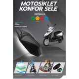 Motobros Rks Private Konfor Sele Motosiklet Sele Kılıfı Visco Sünger Koltuk Kılıfı