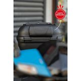 Motobros Siyah Deri Motosiklet Çanta Sırt Dayama Ultra Konfor Hafif ve Suya Dayanıklı Universal
