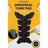 Motobros SİYAH TANK PAD ÇİZİKLERİ VE DARBELERİ ÖNLER (TÜM MOTOSİKLETLERLE UYUMLU)