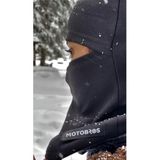 Motobros Termal Kar Maskesi%100 ile uyumlu Pamuk Anti Alerjen Siyah Standart