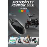 Motobros VESPA GTS 125 -150 Konfor Sele Visco Sünger Sele Kılıfı Sele Örtüsü