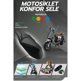 Motobros VOLTA RS6 Konfor Sele Visco Sünger Sele Kılıfı Sele Örtüsü