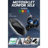 Motobros VOLTA RSX7 Konfor Sele Visco Sünger Sele Kılıfı Sele Örtüsü