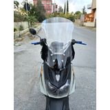 Motocam Altai F1 Max Ön Cam 2021-2026 Model 57 cm Şeffaf Renkli 4 mm Motosiklet Rüzgarlık