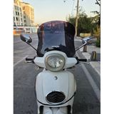 Motocam Aprilia Scarabeo 200 İe Siperlik 2008-2015 Model 35 cm Siyah Renkli 4 mm Ön Cam