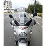 Motocam Aprilia Scarabeo 500 Ön Cam 49 cm 2003-2008 Model Şeffaf Renkli 4 mm Motosiklet Rüzgarlık