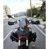 Motocam Aprilia Tuareg 660 Ön Cam 2022-2026 Model 58 cm Şeffaf Renkli 4 mm Motosiklet Rüzgarlık