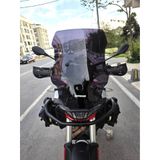 Motocam Aprilia Tuareg 660 Ön Cam 2022-2026 Model 58 cm Siyah Renkli 4 mm Motosiklet Rüzgarlık