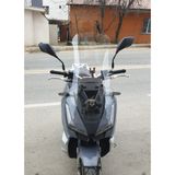 Motocam Arora Beatrix 150 Ön Cam 2023-2026 Model 75 cm Şeffaf Renkli 4 mm Uzun Motosiklet Rüzgarlık