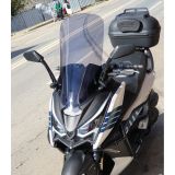 Motocam Arora Chinf 318 Ön Cam 2023-2026 Model 75 cm Füme Renkli 4 mm Uzun Motosiklet Rüzgarlık