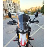 Motocam Arora CR 250 Ön Cam 2025-2026 Model 55 cm Şeffaf Renkli 4 mm Motosiklet Rüzgarlık