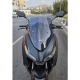 Motocam Arora Max Pro 125 Ön Cam 2023-2026 Model 43 cm Füme Renkli 4 mm Sportif Motosiklet Rüzgarlık