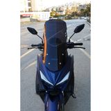 Motocam Arora Max T Easy 125 Ön Cam 2022-2026 Model 55 cm Siyah Renkli 4 mm Kısa Motosiklet Rüzgarlık