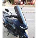 Motocam Arora Max T Easy 125 Ön Cam 2022-2026 Model 75 cm Siyah Renkli 4 mm Uzun Motosiklet Rüzgarlık