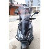 Motocam Arora Safari Pro Ön Cam 2023-2026 Model 80 cm Füme Renkli 4 mm Uzun Motosiklet Rüzgarlık