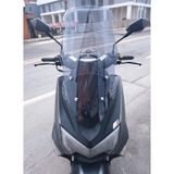 Motocam Arora ZRX 200 Ön Cam 2022 Model 75 cm Füme Renkli 4 mm Uzun Motosiklet Rüzgarlık