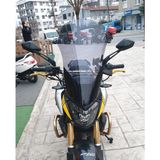 Motocam Bajaj Dominar 250 Ön Cam 2017-2026 Model 5 cm Füme Renkli 4 mm Motosiklet Rüzgarlık