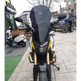 Motocam Bajaj Dominar 250 Ön Cam 2017-2026 Model 58 cm Siyah Renkli 4 mm Motosiklet Rüzgarlık