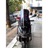 Motocam Barossa ADV 125 Ön Cam 2024-2026 Model 75 cm Siyah Renkli 4 mm Uzun Motosiklet Rüzgarlık