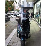 Motocam Barossa ADV 125 Ön Cam 2024-2026 Model 78 cm Füme Renkli 4 mm Uzun Motosiklet Rüzgarlık