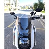 Motocam Dofern JDF 250 T Ön Cam 2024-2026 Model 60 cm Şeffaf Renkli 4 mm Uzun Motosiklet Rüzgarlık