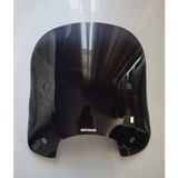 Motocam Falcon Martini 125 Ön Cam 2023-2026 Model 46 cm Siyah Renkli 4 mm Aparatsız Motosiklet Rüzgarlık
