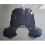 Motocam Falcon Martini 125 Ön Cam 2023-2026 Model 51 cm Füme Renkli 4 mm Elcikli Aparatsız Motosiklet Rüzgarlık