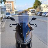 Motocam Falcon Trex 188 Ön Cam 2022-2026 Model 78 cm Füme Renkli 4 mm Uzun Motosiklet Rüzgarlık