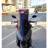Motocam Falcon Trex 188 Ön Cam 2022-2026 Model 78 cm Siyah Renkli 4 mm Uzun Motosiklet Rüzgarlık