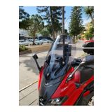 Motocam Gilera Nexus 500 2004-2008 Model 58 cm Açık Füme Renkli 4 mm Ön Cam