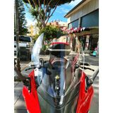 Motocam Gilera Nexus 500 2004-2008 Model 58 cm Şeffaf Renkli 4 mm Ön Cam