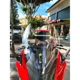 Motocam Gilera Nexus 500 2004-2008 Model 58 cm Şeffaf Renkli 4 mm Ön Cam