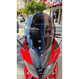 Motocam Gilera Nexus 500 2004-2008 Uyumlu Model 58 cm Siyah Renkli 4 mm Uzun Ön Cam