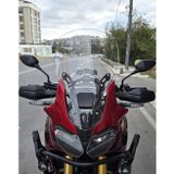 Motocam Honda Africa Twin CRF 1000 Ön Cam 2016-2020 Model 55 cm Şeffaf Renkli 4 mm Uzun Motosiklet Rüzgarlık