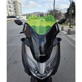 Motocam Honda Forza 250 2018-2020 Model 43 cm Neon Sarı Renkli 4 mm Ön Cam Motosiklet Siperlik