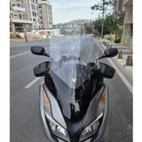 Motocam Honda Forza 300 Ön Cam 2014-2017 Model 78 cm Şeffaf Renkli 4 mm Elcikli Motosiklet Rüzgarlık