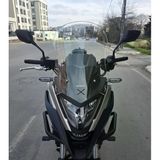 Motocam Honda Nc 700 750 X 2021-2024 Model 50 cm Şeffaf Renkli 4 mm Orta Ön Cam