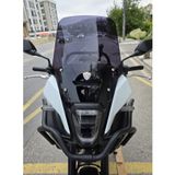 Motocam Honda NX 500 Ön Cam 2025-2026 Model 34 cm Siyah Renkli 4 mm Orijinal Boylu Motosiklet Rüzgarlık