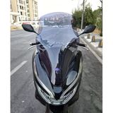 Motocam Honda PCX 2018-2020 Model 65 cm Füme Renkli 4 mm Orta Boy Ön Cam
