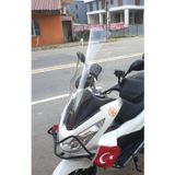 MOTOCAM Honda PCX Ön Cam 2014-2017 Model 83cm Şeffaf Renkli 4mm UZUN hopcx141783se
