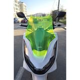 MOTOCAM Honda PCX Ön Cam 2021-2024 Model 47cm Neon Sarı Renkli 4mm SPORTİF honpcx21247ns