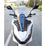 MOTOCAM Honda PCX Ön Cam 2021-2024 Model 47cm Şeffaf Renkli 4mm SPORTİF honpcx21247se