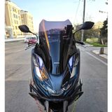 MOTOCAM Honda PCX Ön Cam 2021-2024 Model 47cm Siyah Renkli 4mm SPORTİF honpcx21247si