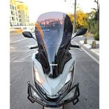 MOTOCAM Honda PCX Ön Cam 2021-2024 Model 65cm Siyah Renkli 4mm honpcx21265si