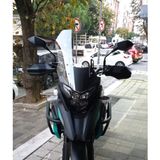 Motocam Kove 510 X Ön Cam 2024-2026 Model 53 cm Şeffaf Renkli 4 mm Motosiklet Rüzgarlık