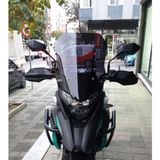 Motocam Kove 510 X Ön Cam 2024-2026 Model 53 cm Siyah Renkli 4 mm Motosiklet Rüzgarlık
