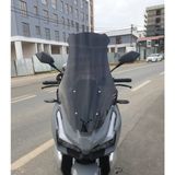 Motocam Kral Arneb 150 Ön Cam 2023-2026 Model 65 cm Siyah Renkli 4 mm Orta Boylu Motosiklet Rüzgarlık