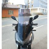 Motocam Kral Arneb 150 Ön Cam 2023-2026 Model 78 cm Füme Renkli 4 mm Uzun Motosiklet Rüzgarlık